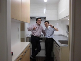 ご結婚を機にキッチンのリフォーム